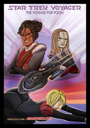 Comic porno STAR TREK. Voyage for Poon. Shia Comics.