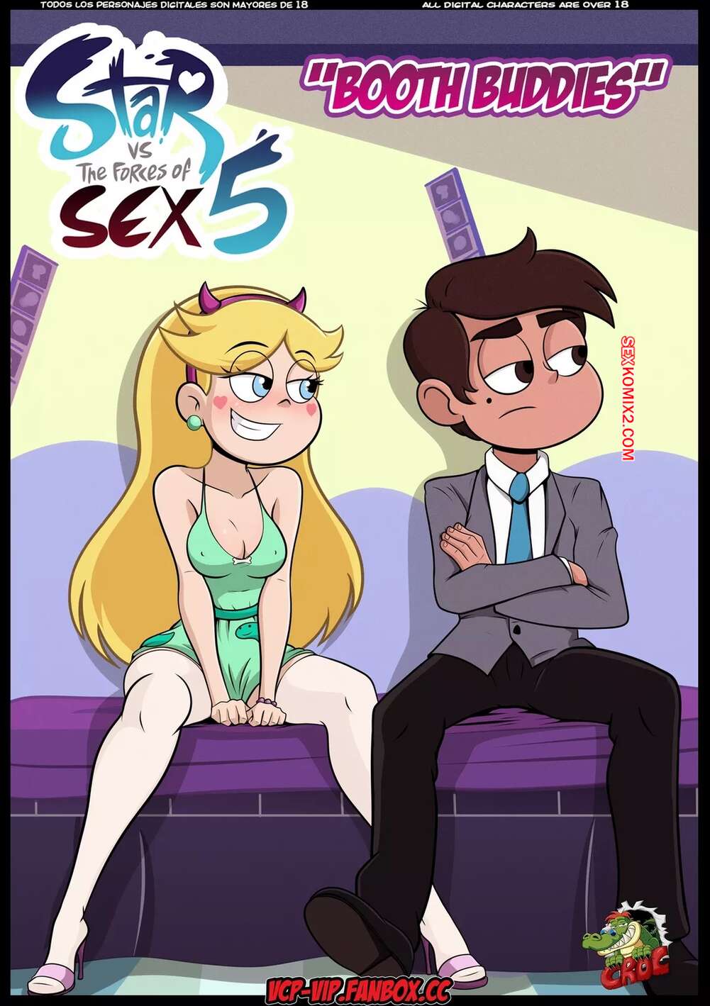 Comic porno Star vs. The Forces of Sex 5. Booth Buddies. Croc