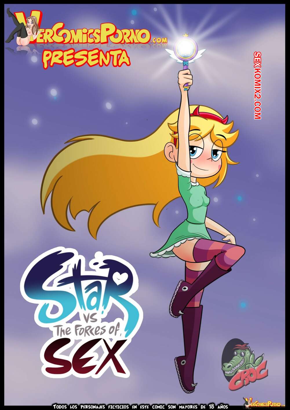 Comic porno Star vs las Fuerzas del Sexo 1. Croc