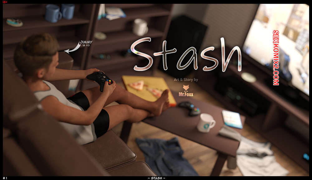 Comic porno STASH. Mr. Foxx.