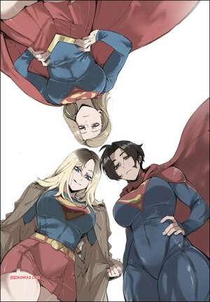 Comic porno Supergirls. Masoq095