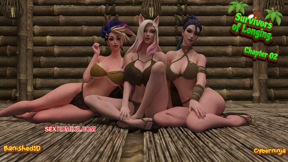 Comic porno SURVIVORS of Longing. Parte 2. Cyberninja.