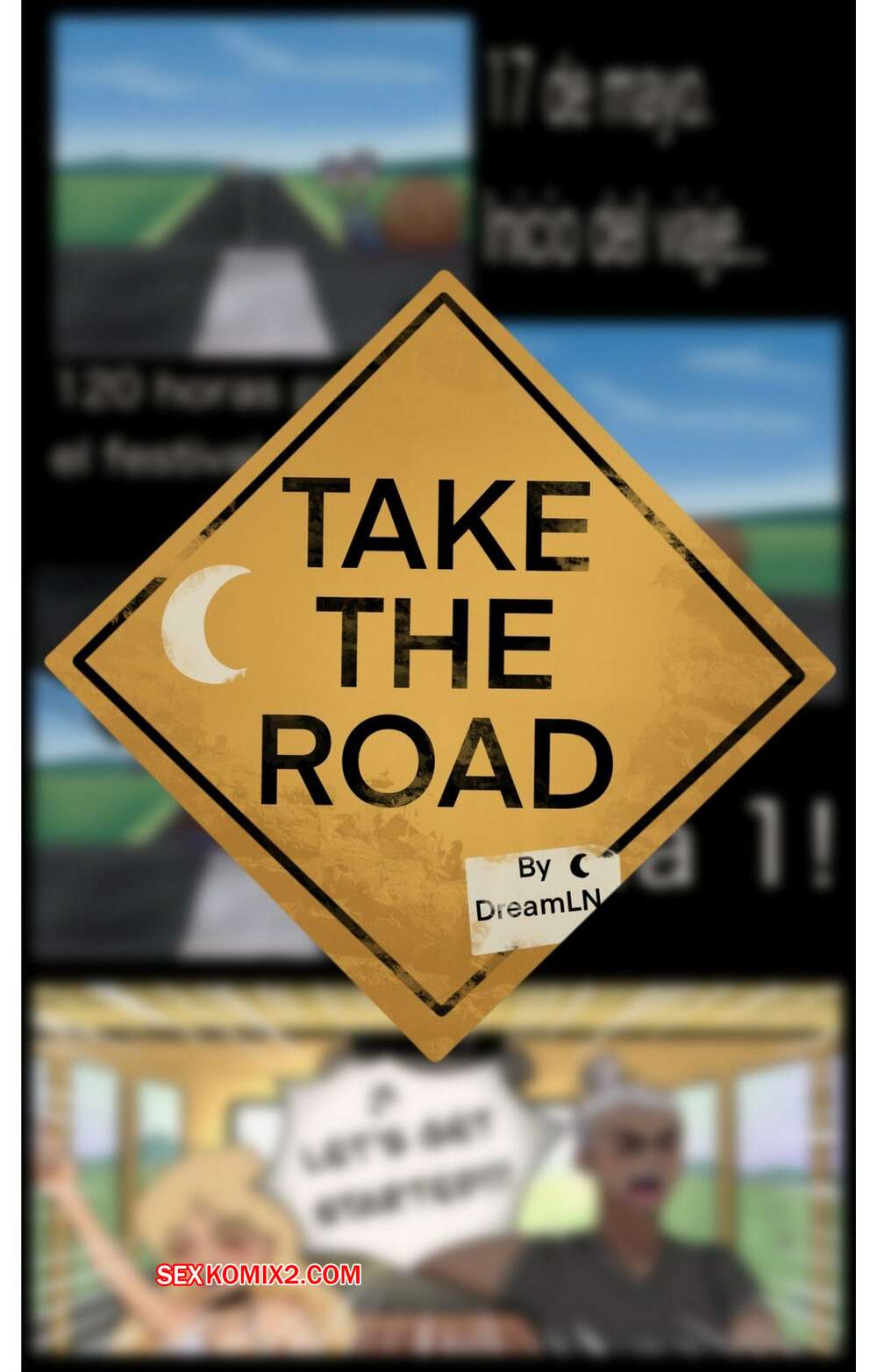 Comic porno Take the Road. DreamLN