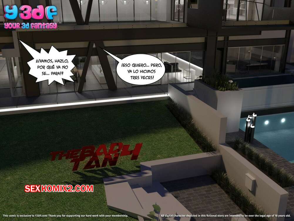 Comic porno The BAD TAN. Parte 4. Y3DF.