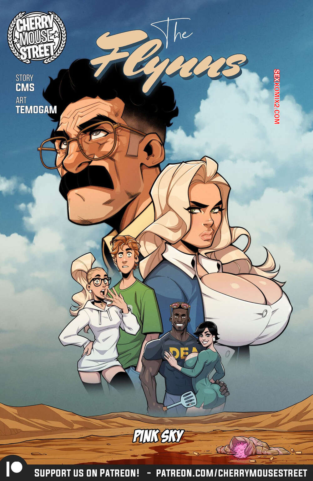 Comic porno The FLYNNS. Pink Sky. Cherry Mouse Street.