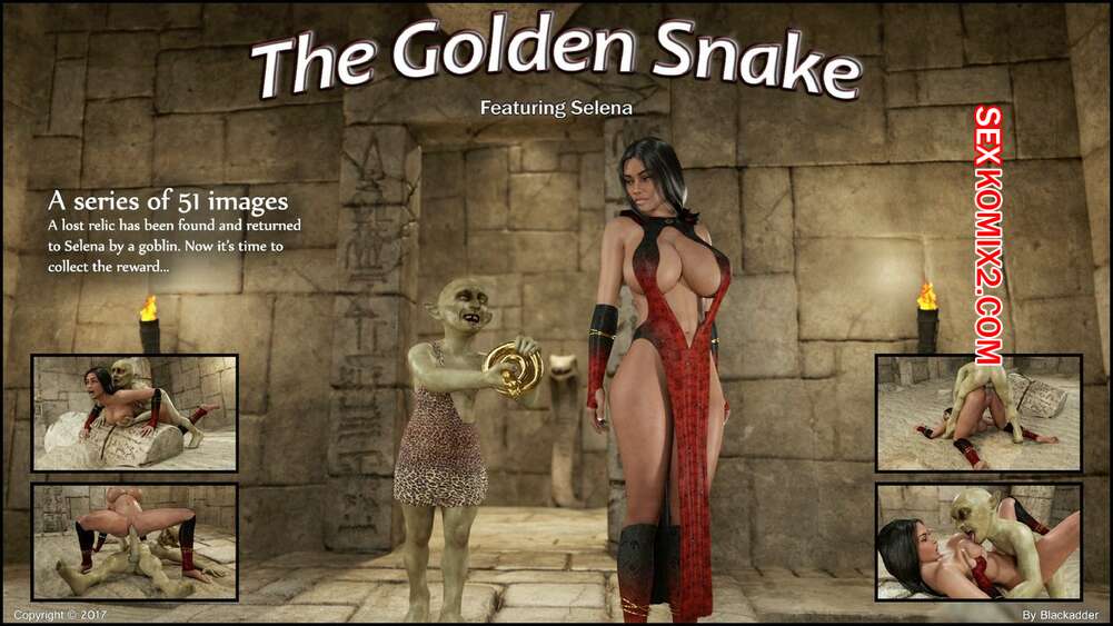 Comic porno The Golden SNAKE. Blackadder.