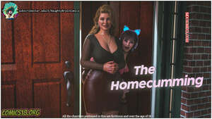 Comic porno The HOMECUMMING. Parte 1. Naughty Brain Comics.
