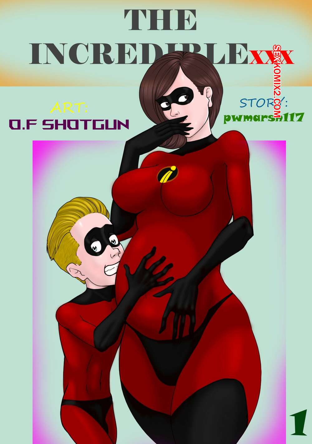 Comic porno The INCREDIBLEXXX. Oldflameshotgun.