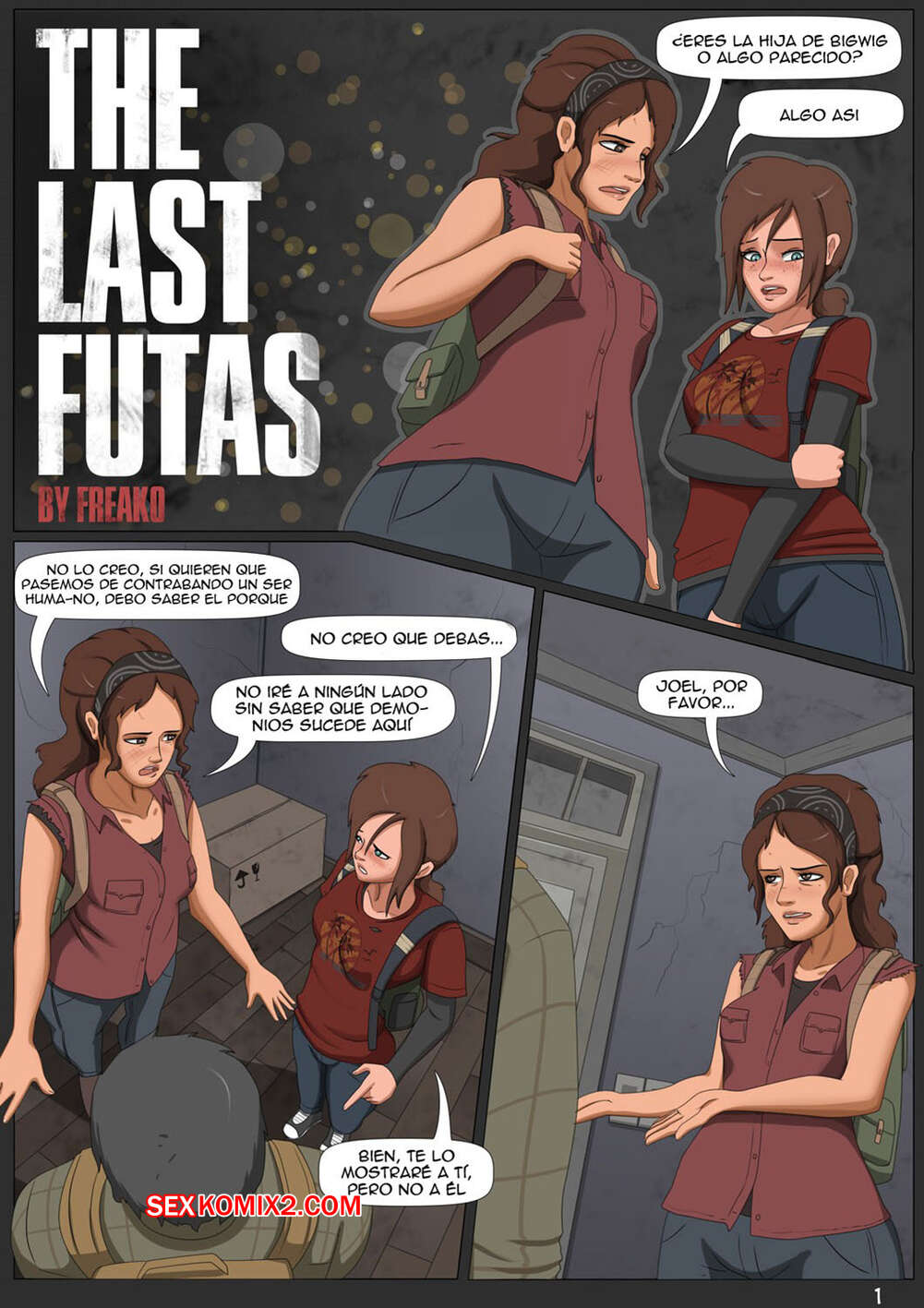 Comic porno The Last FUTAS. Freako.