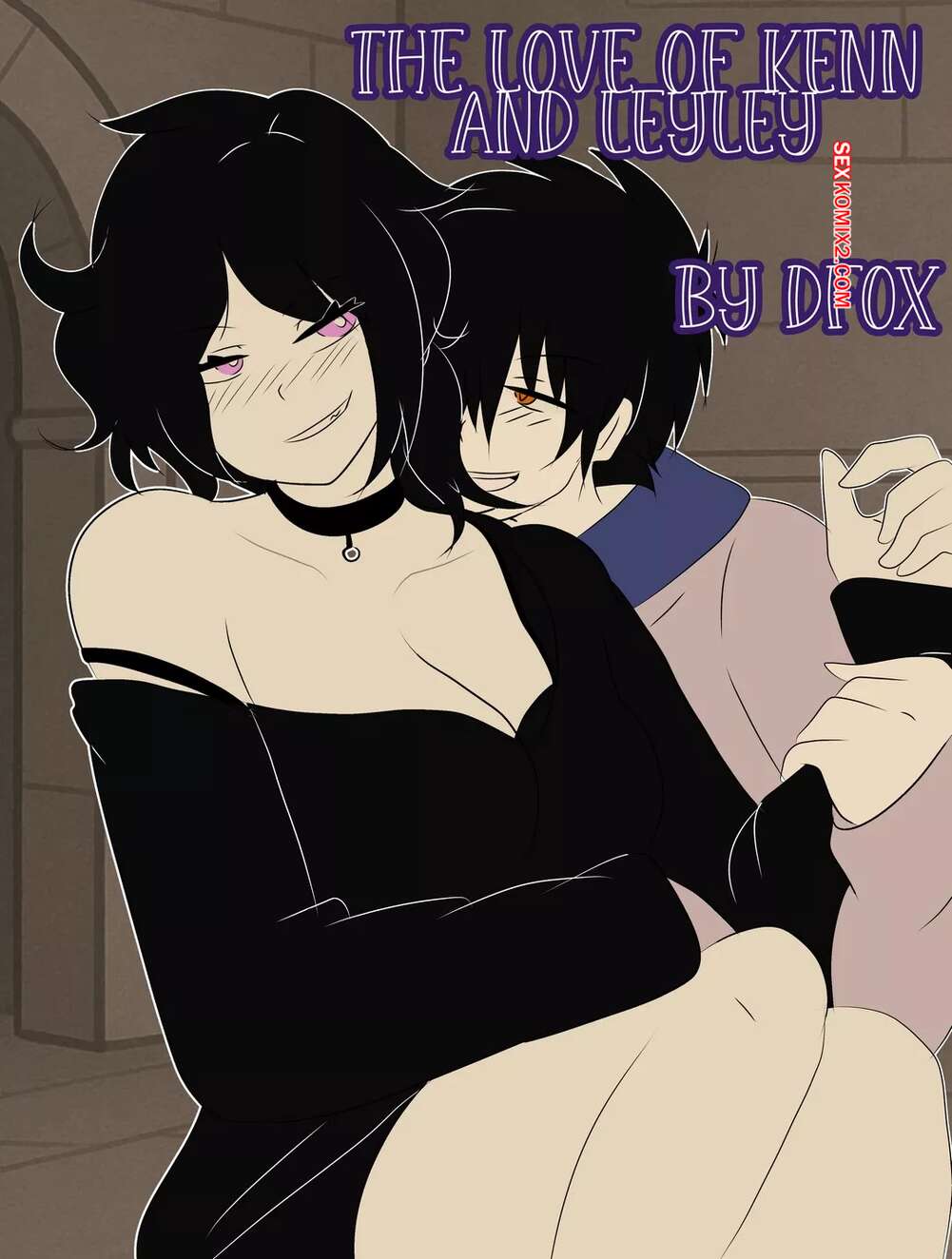Comic porno The Love of Kenn and Leyley. DFox