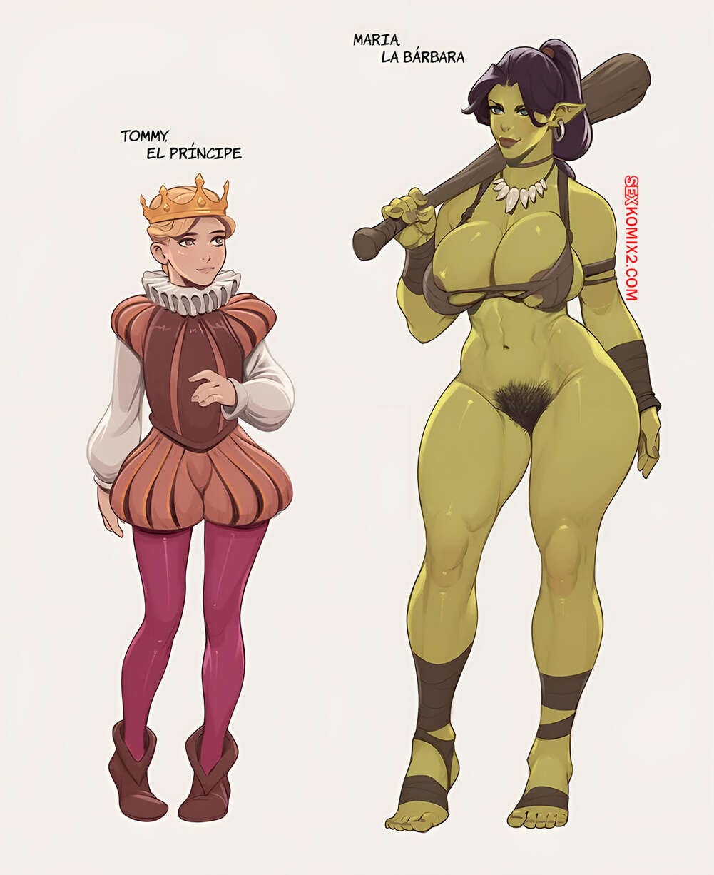 Comic porno The PRINCE and the BARBARIAN. Rino99.