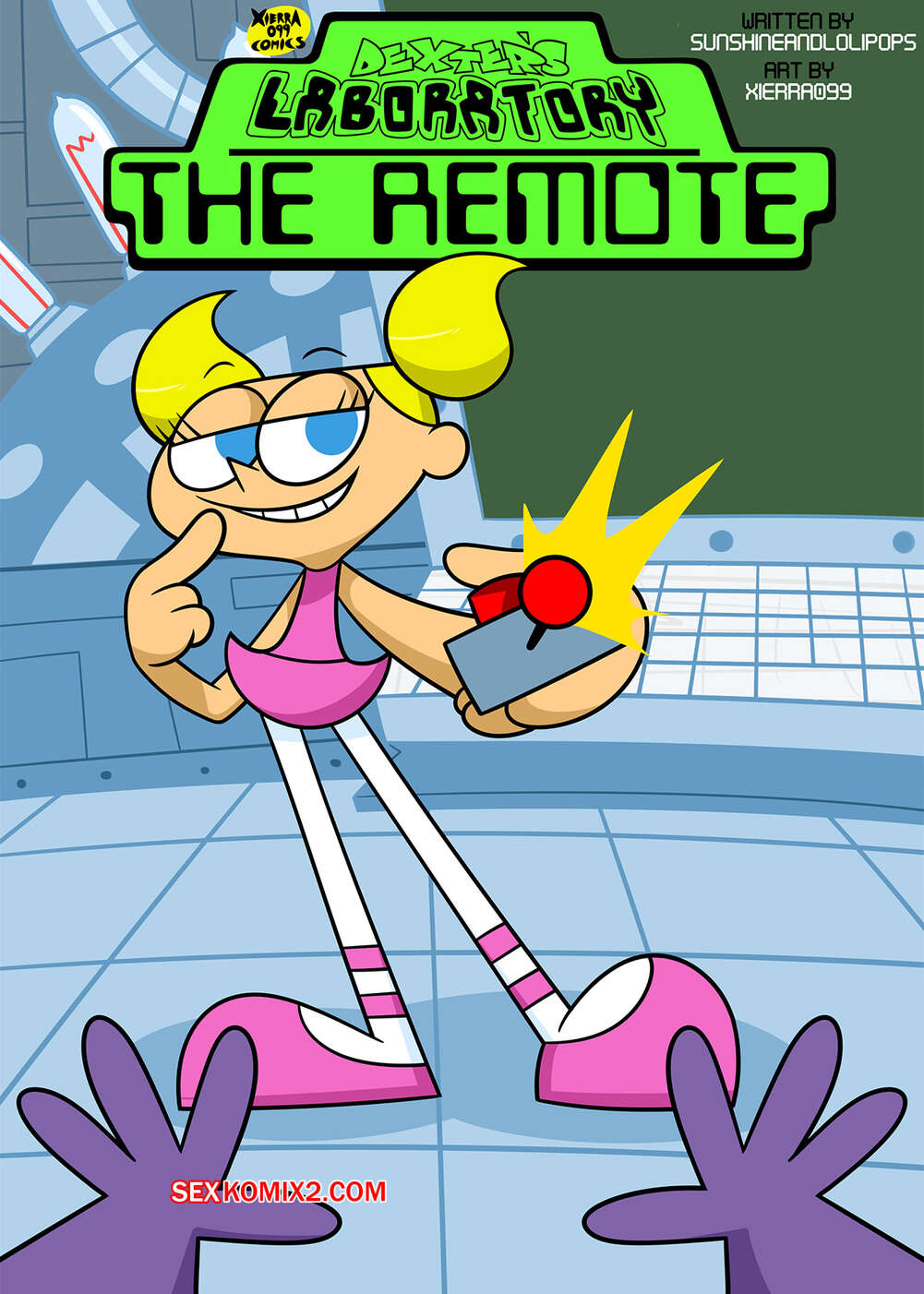 Comic porno The REMOTE. Xierra099.