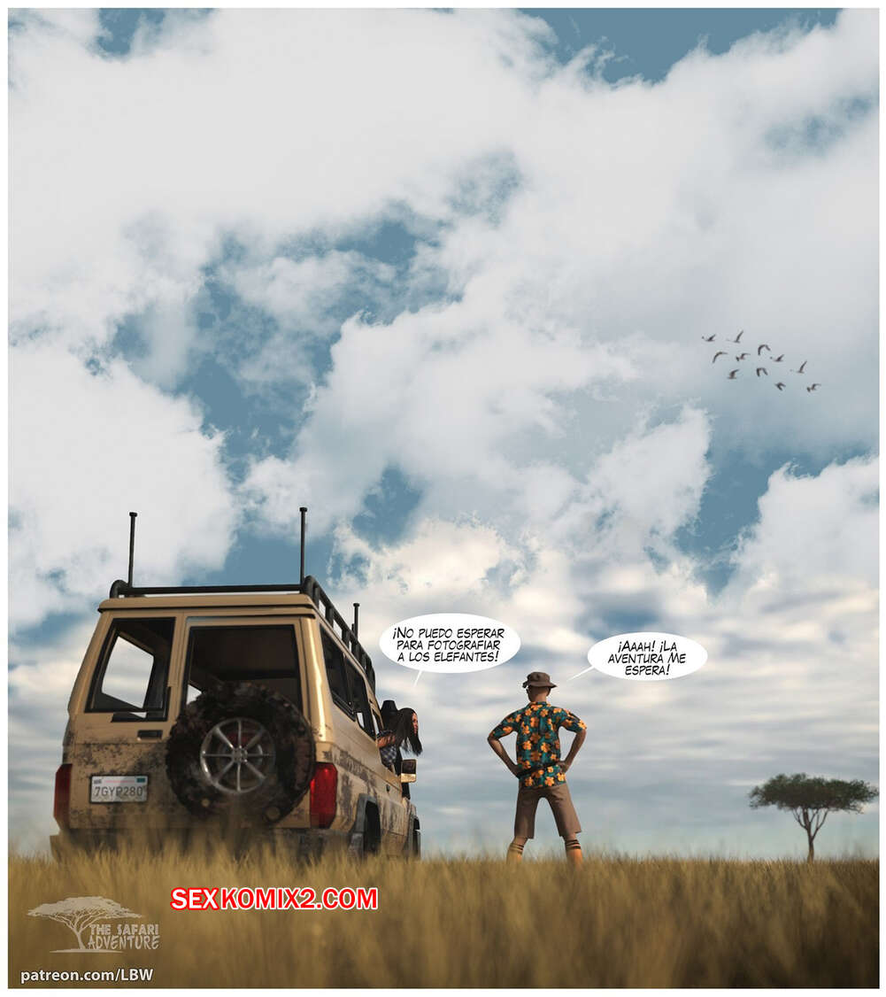 Comic porno The SAFARI ADVENTURE. LBW.