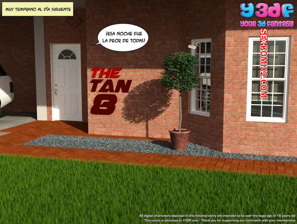 Comic porno The TAN. Parte 8. Y3DF.