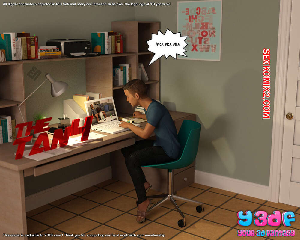 Comic porno The THAN. Parte 4. Y3DF.