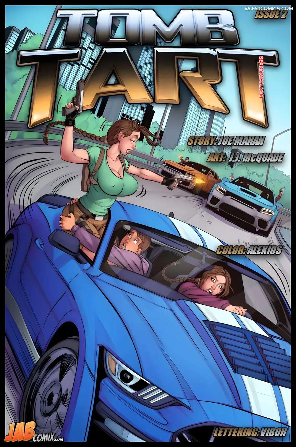 Comic porno Tomb Tart. Parte 2. JabComix