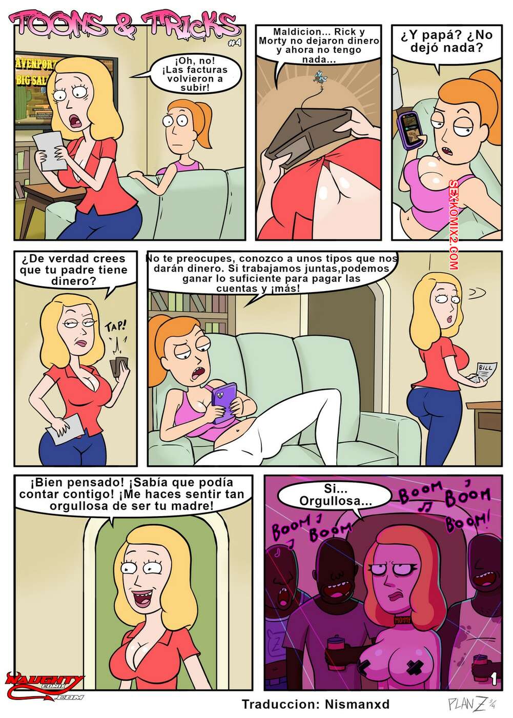 Comic porno Toons and Tricks 4. PlanZ34