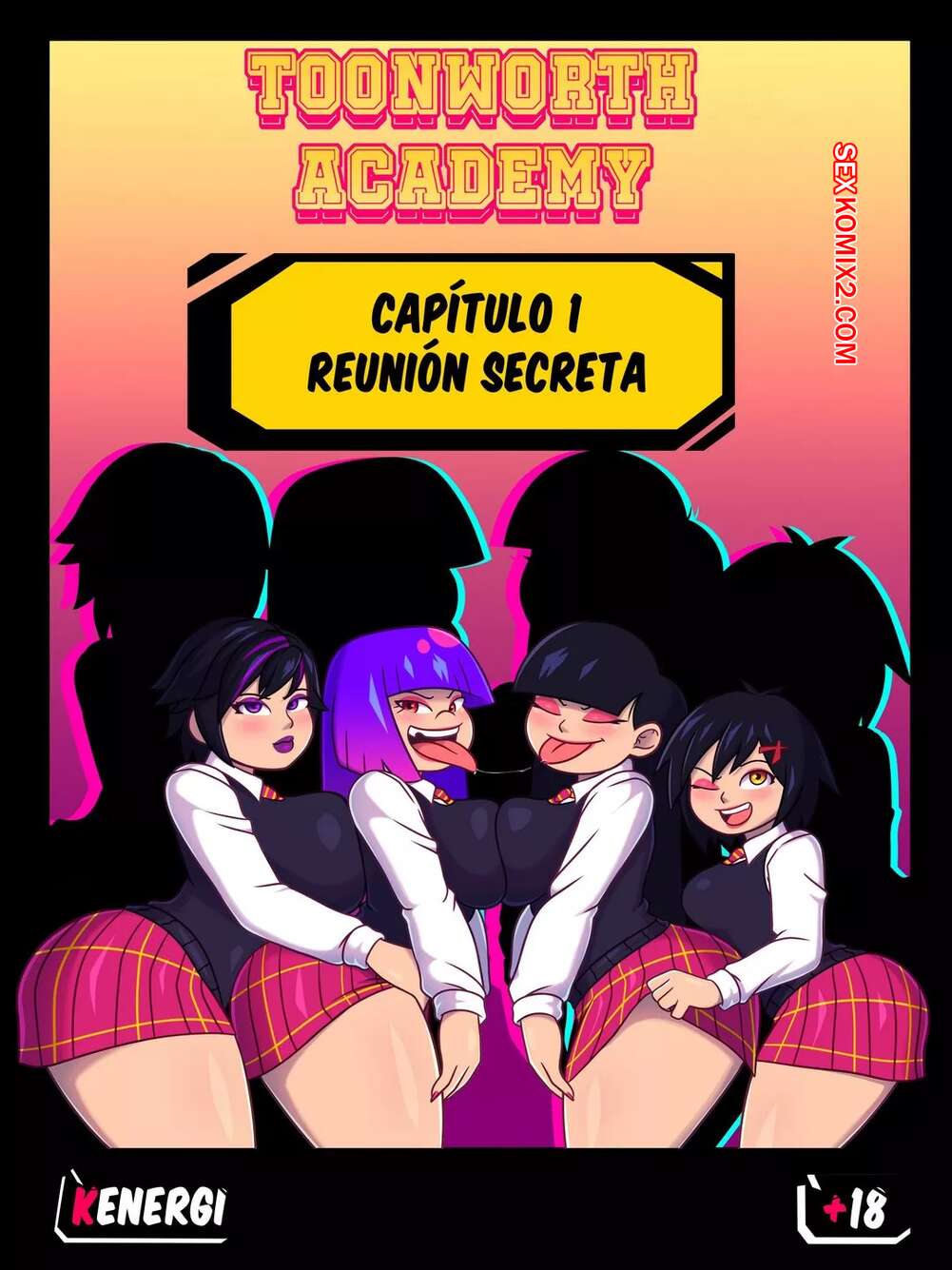 Comic porno Toonworth Academy. Kenergi