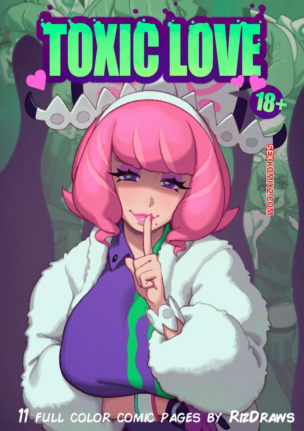 Comic porno TOXIC LOVE. Rizdraws.