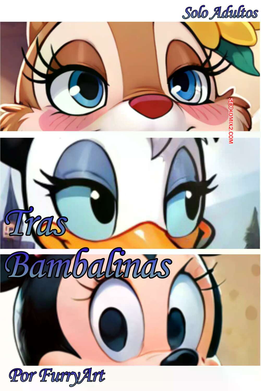 Comic porno Tras BAMBALINAS. FurryArt.