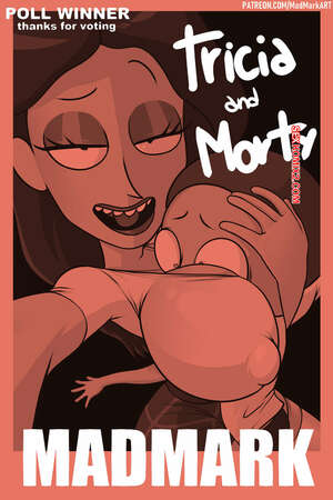 Comic porno TRICIA and MORTY. Madmark. Comic porno TRICIA and MORTY. Madmark.
