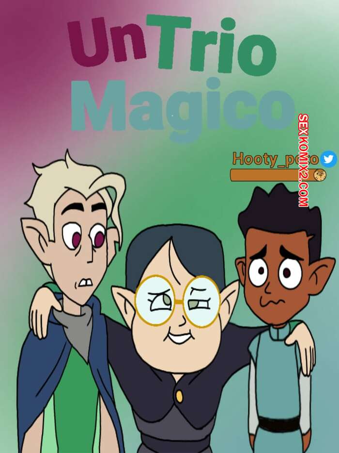 Comic porno Un trio magico. Primera parte. Hooty poto