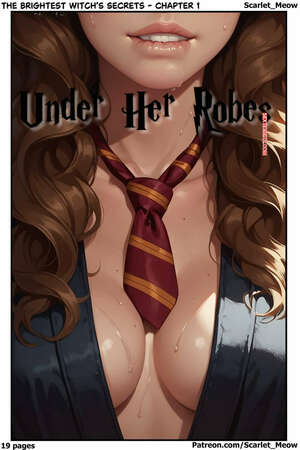 Comic porno Under her ROBES. Scarlet Meow.