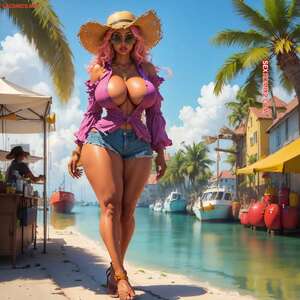 Comics porno 3D Valentina, Puerto Rico Bimbo. Lewdink