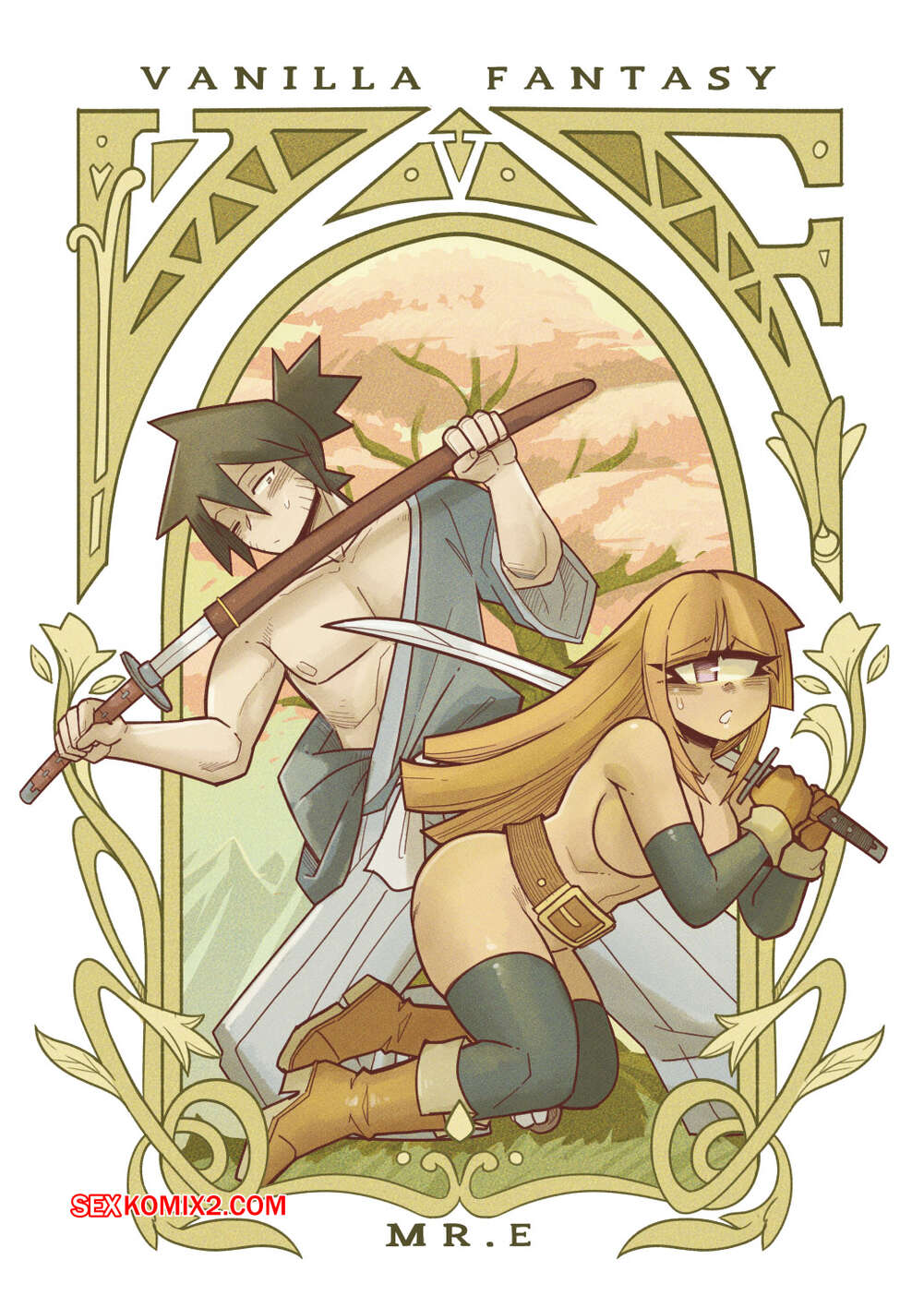 Comic porno VANILLA FANTASY. Parte 5. Mr.E.