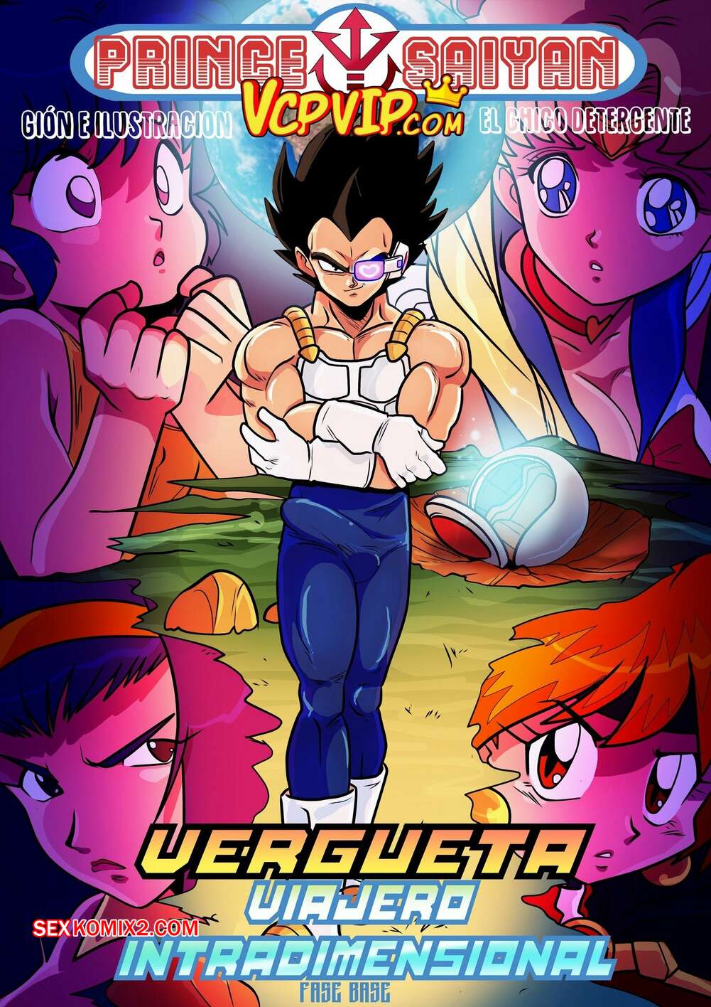 Comic porno Vergueta. Viajero Intradimensional. Chico Detergente