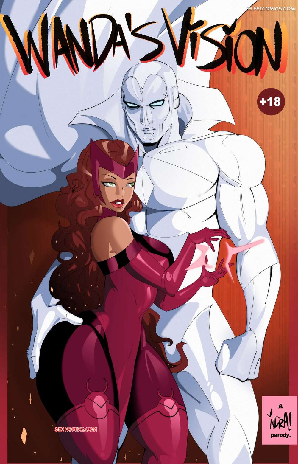 Comic porno Wandas Vision. Indra