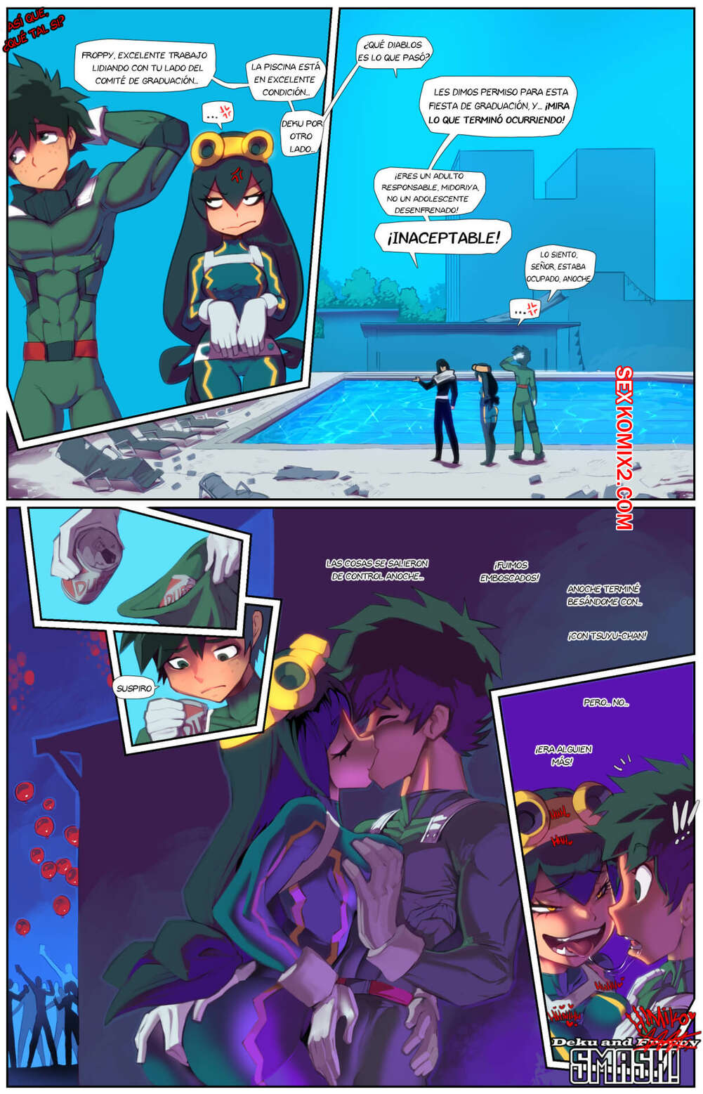 Comic porno What if. Deku and Himiko Smashed. Fred Perry