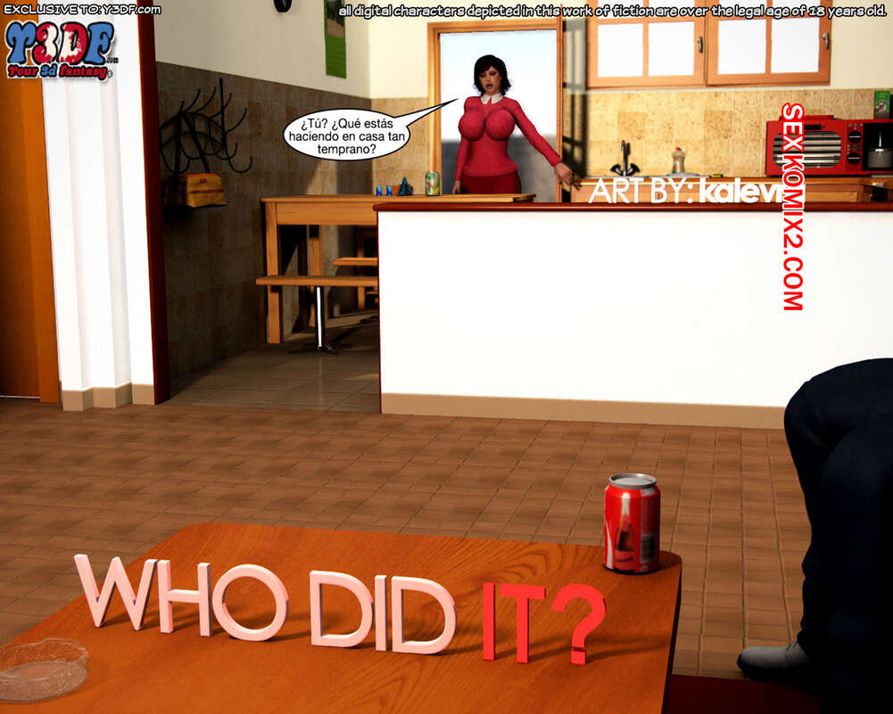 Comic porno WHO DID IT. Parte 1. Y3DF.