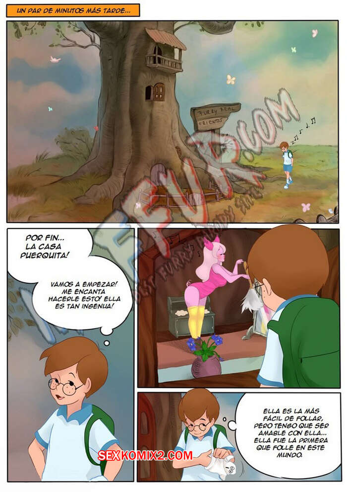 Comic porno WINNY the POOP. Parte 2. Milffur.
