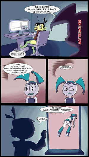 Comic porno XJ9. My Life as a TEENAGE ROBOT. Parte 1. FLBL.