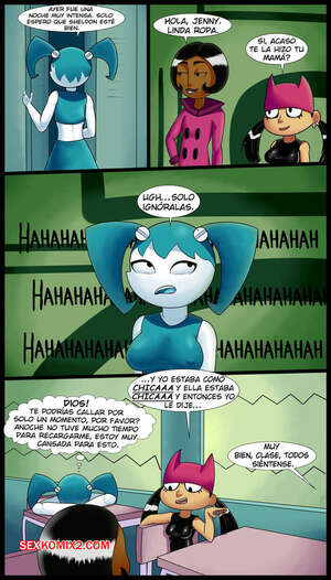 Comic porno XJ9. My Life as a TEENAGE ROBOT. Parte 2. FLBL.