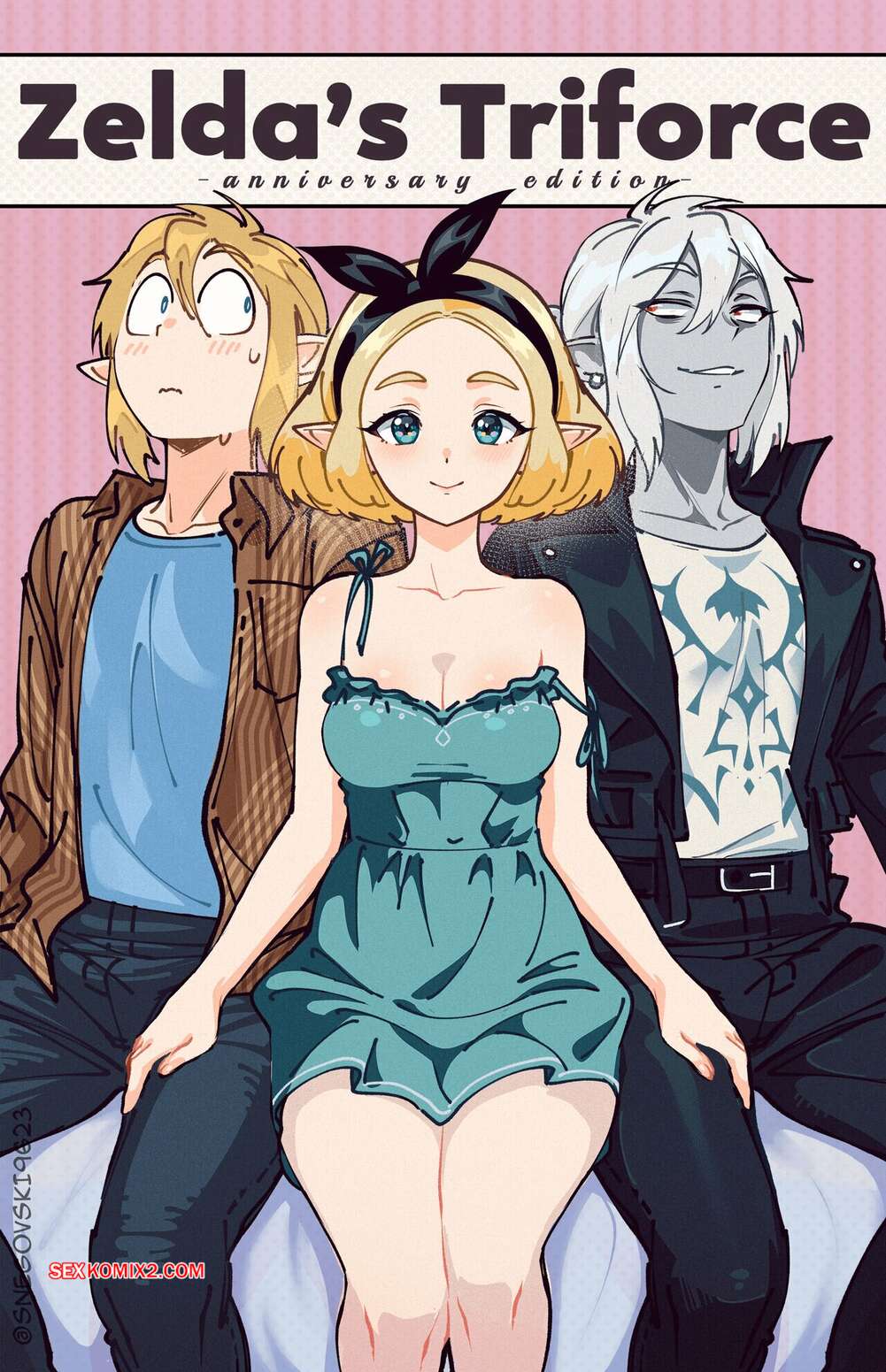 Comic porno ZELDAS Triforce. Snegovski.